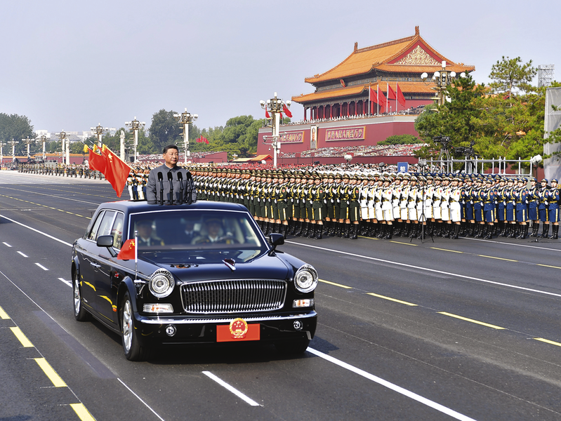 纪念中国人民抗日战争暨世界反法西斯战争胜利80周年大会在京隆重举行